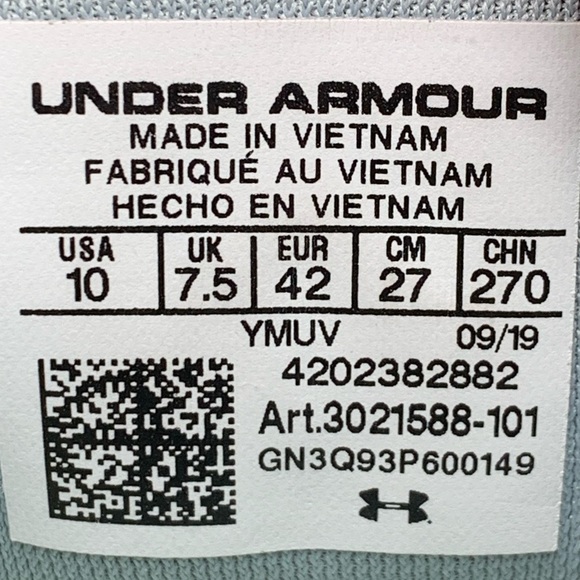 Under Armour HOVR Sonic 2 Running Shoes Women's Sz 10 - Picture 10 of 11